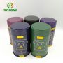 Hot Sale Round Shape Tin Cans with Screw Caps for 100g 150g 250g Coffee Beans Packaging